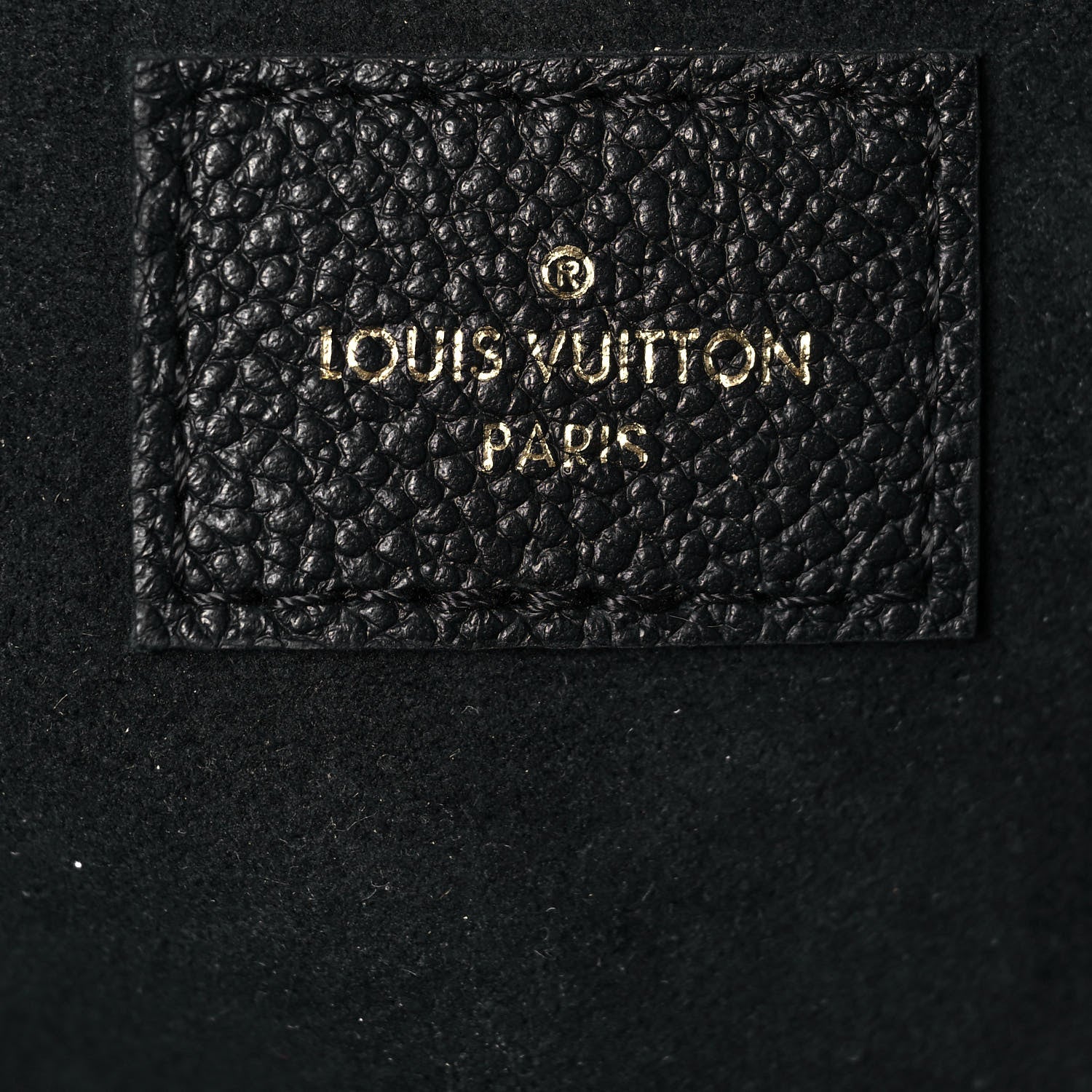 Louis Vuitton Empreinte Monogram Giant Multi Pochette Accessories Large Pochette Black 5 of 11