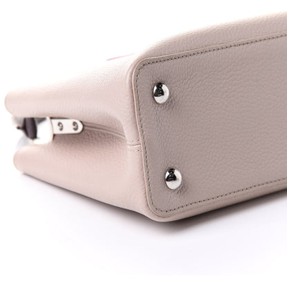 Louis Vuitton Taurillon Capucines PM Galet Violet 12 of 17