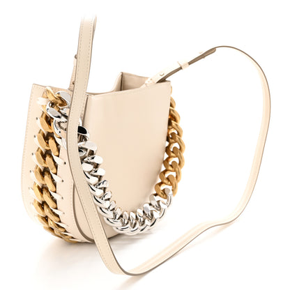 Stella McCartney Eco Alter Nappa Small Frayme Shoulder Bag White 3 of 10