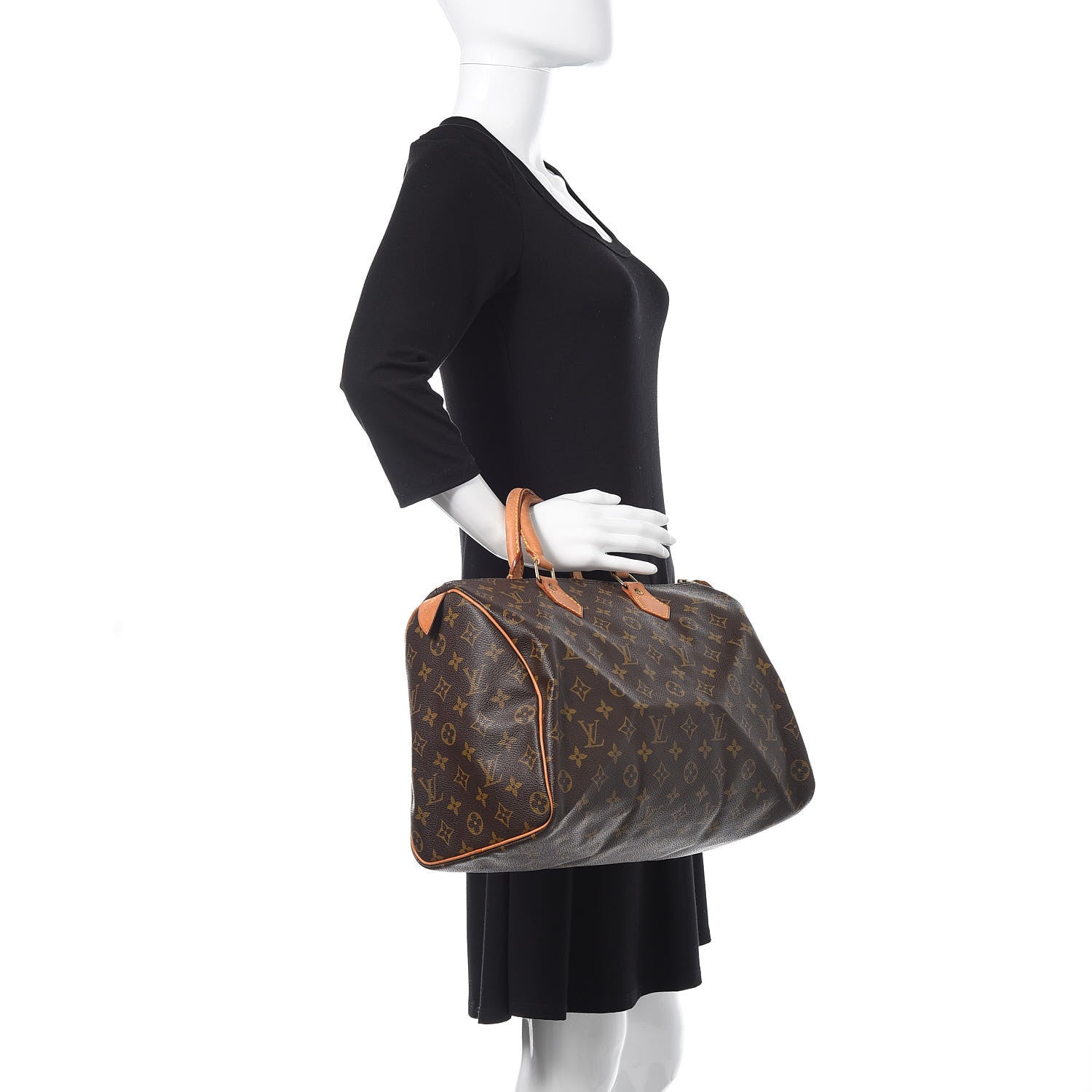 Louis Vuitton Monogram Speedy 35 2 of 12