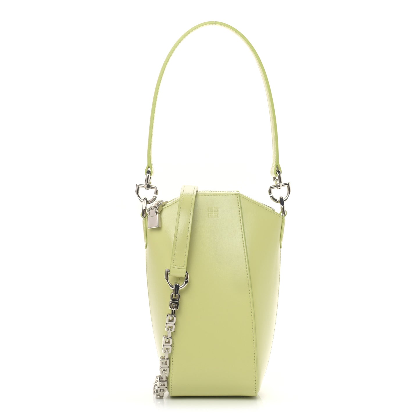 Box Calfskin Mini Vertical Antigona Green