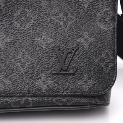 Louis Vuitton Monogram Eclipse District PM Black 8 of 9