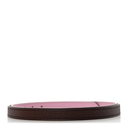 Hermes Swift Epsom 13mm Belt Strap 80 32 Mauve Sylvestre Rouge Sellier 2 of 4