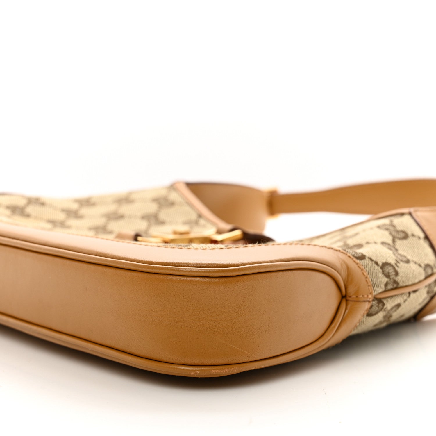 Gucci Monogram Web Small Jackie O Hobo Brown 10 of 10