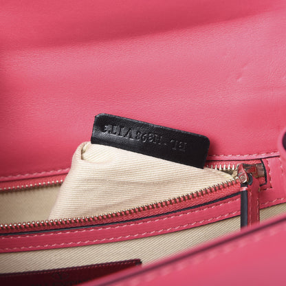 Valentino Garavani Vitello Medium Glam Lock Rockstud Flap Deep Rose 6 of 13