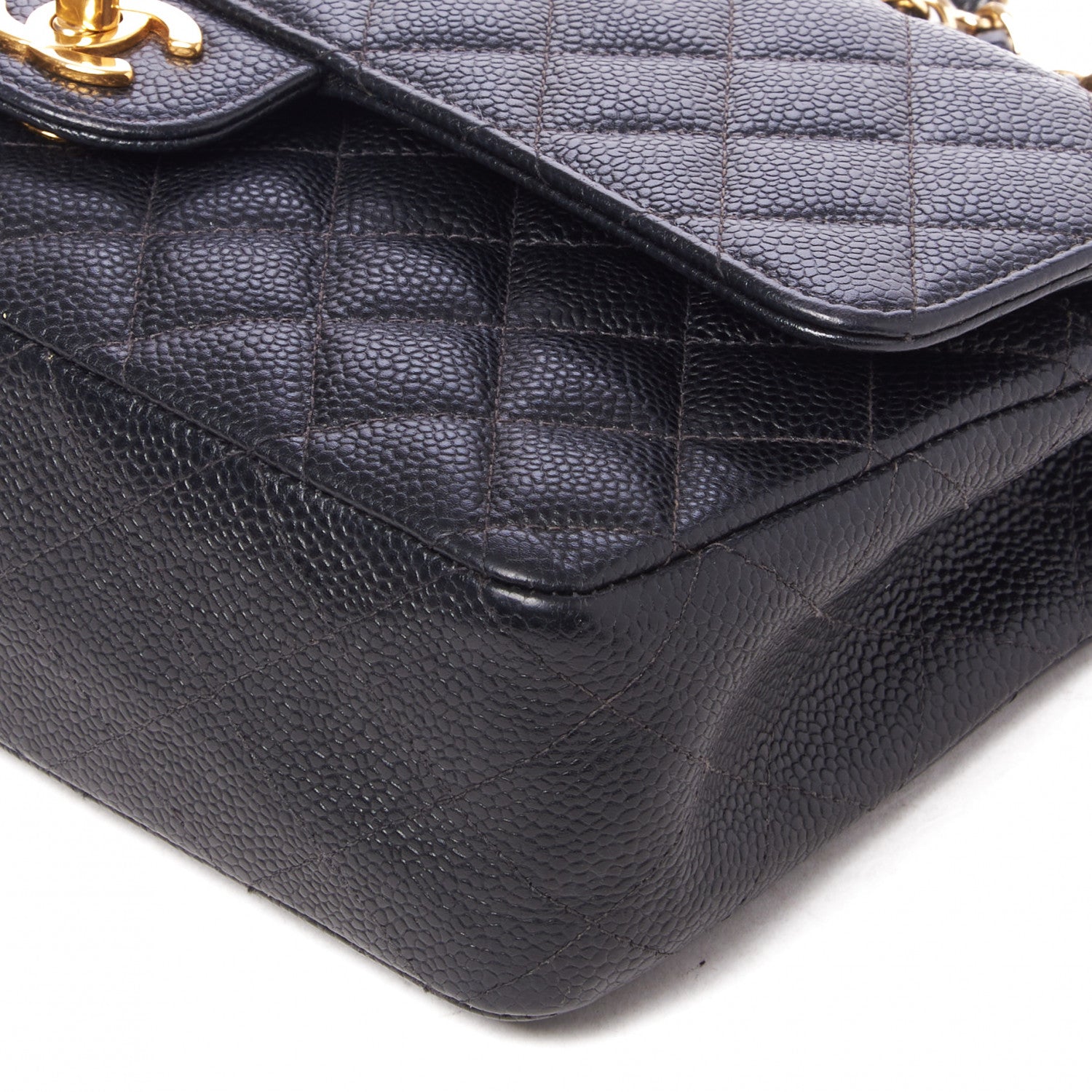Chanel Caviar Quilted Medium Double Flap Black 4 of 9