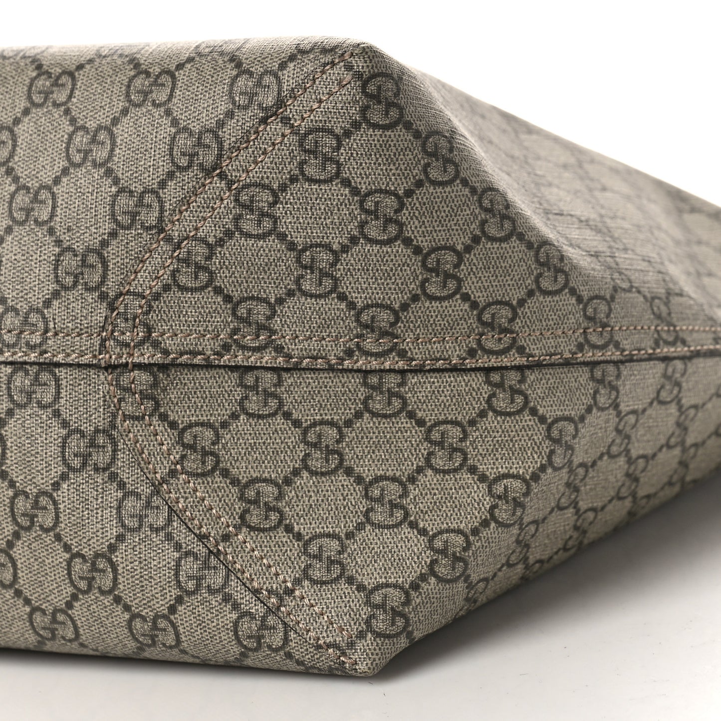 GG Supreme Monogram Medium Ophidia Shopping Tote Ebony