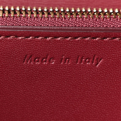 Celine Box Calfskin Medium Classic Box Flap Bag Burgundy 7 of 11