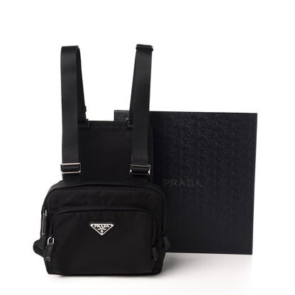 Prada Tessuto Nylon Montagna Harness Bag Black 10 of 10