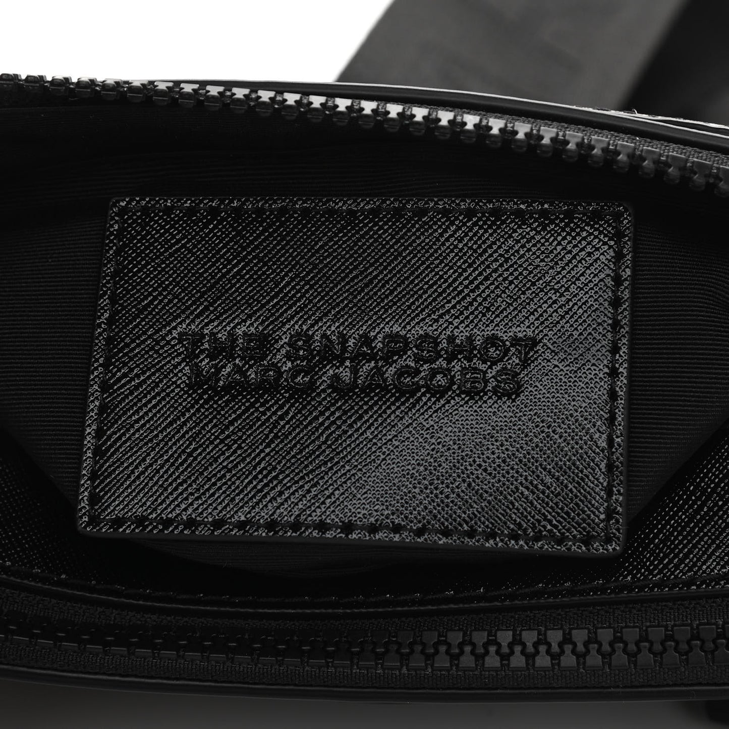 Saffiano Snapshot Camera Bag Black