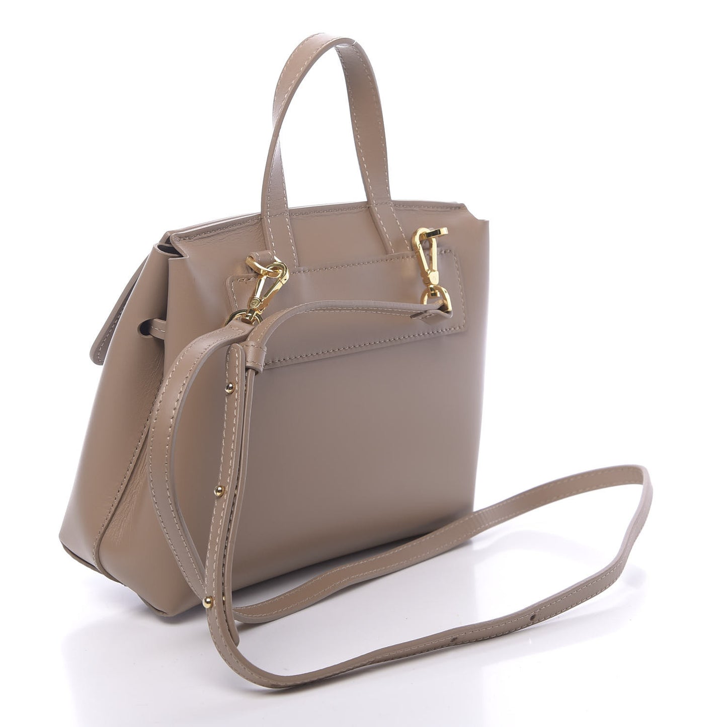 Calfskin Mini Mini Lady Bag Biscotto