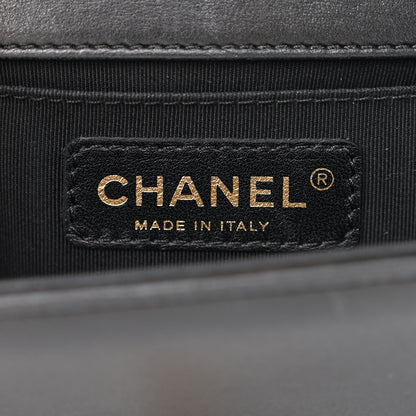 Chanel Calfskin Quilted Small Boy Flap Black 6 of 14