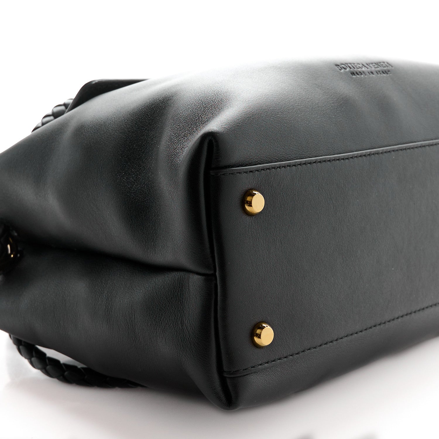 Bottega Veneta Silky Calfskin Small Ciao Ciao Black 9 of 10