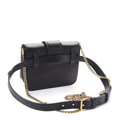 Prada City Calf Cahier Belt Bag Black 4 of 11