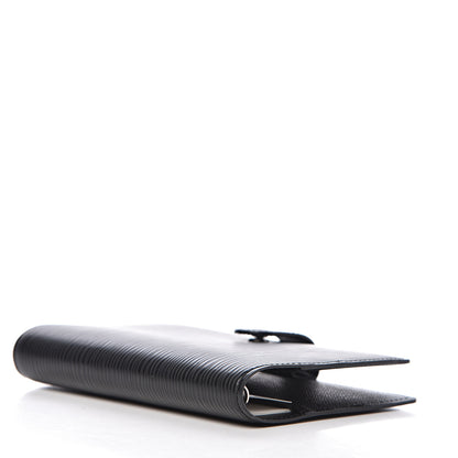 Louis Vuitton Epi Small Ring Agenda Black 4 of 8