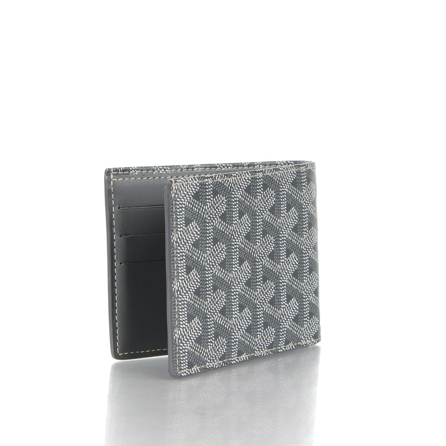 Goyard Goyardine Bi-Fold Wallet Grey 3 of 7