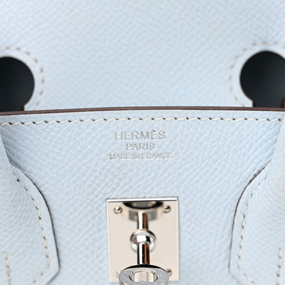 Hermes Epsom Birkin Sellier 25 Bleu Brume 6 of 13