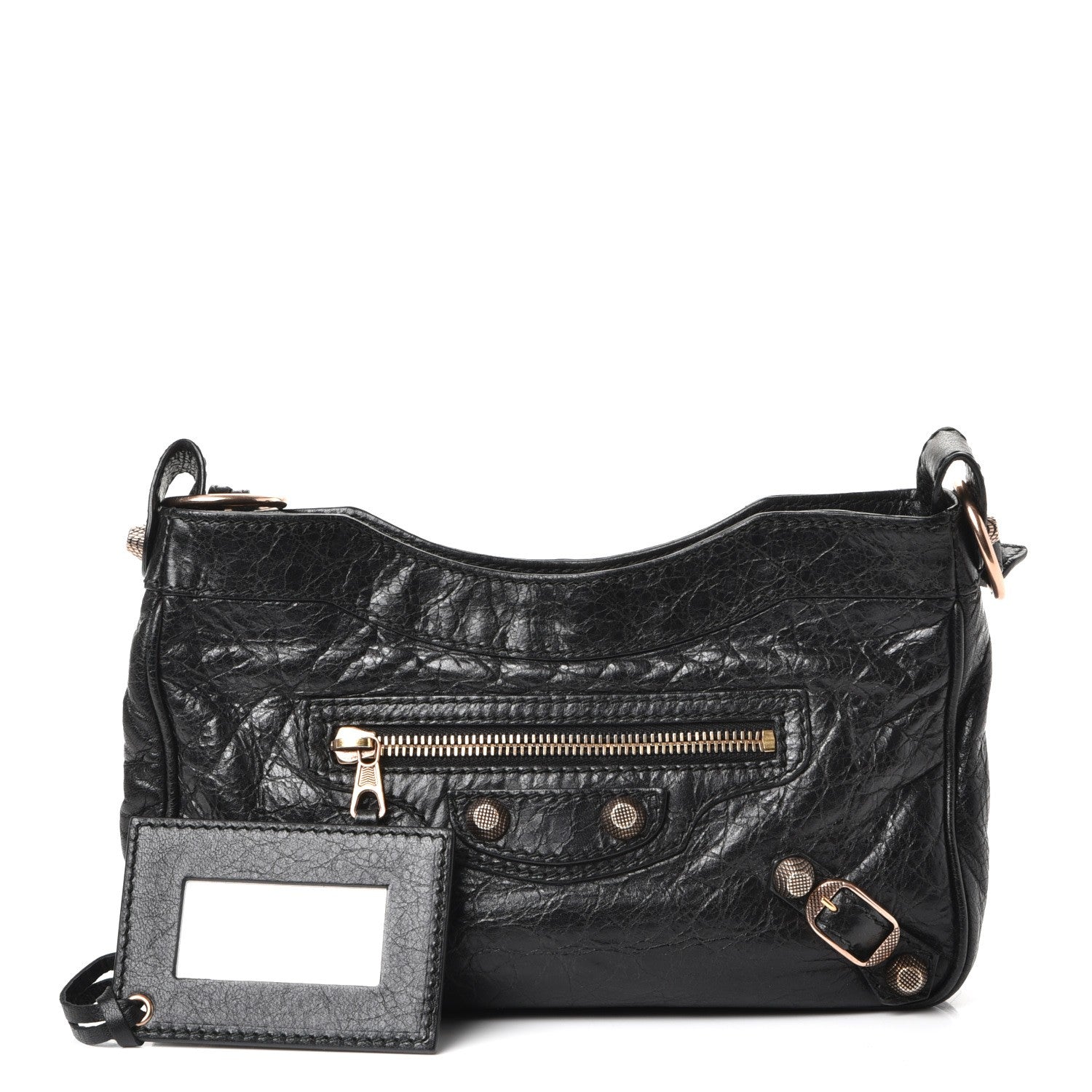 Balenciaga Agneau Giant 12 Rose Gold Hardware Hip Black 1 of 7