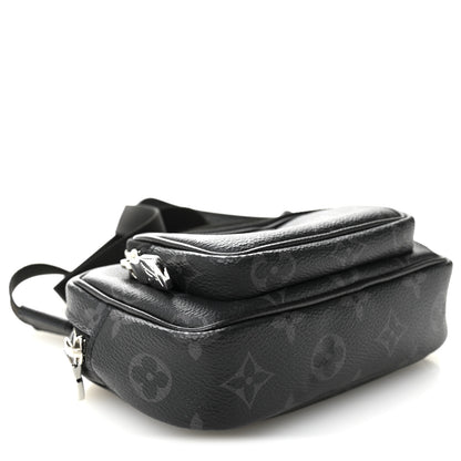 Louis Vuitton Monogram Eclipse Taigarama Outdoor Pouch Black 6 of 19