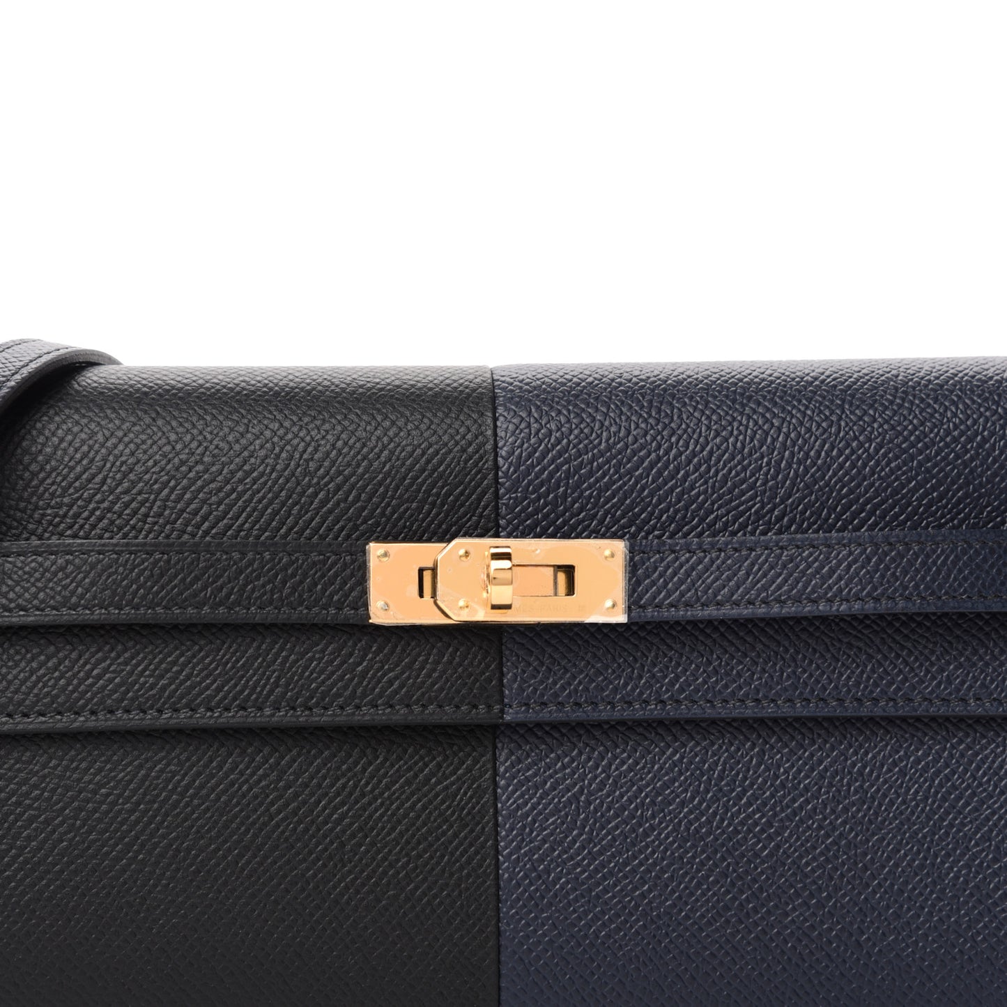 Epsom Casaque Kelly Wallet To Go Black Bleu Indigo Bleu Frida