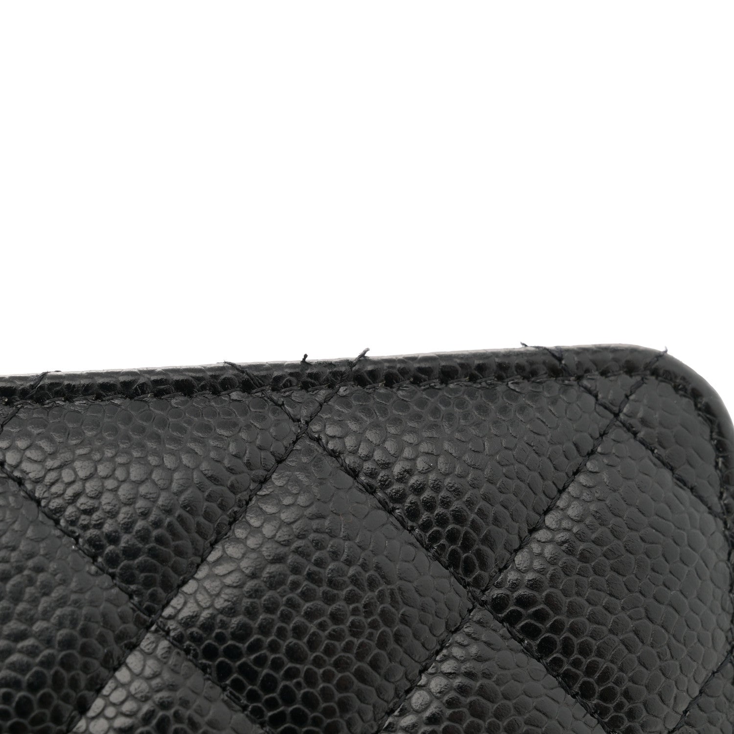 Chanel Caviar Quilted Wallet on Chain WOC Black 11 of 12