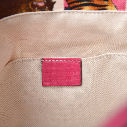 Gucci Canvas Kids Tiger Print Tote Multicolor 6 of 9