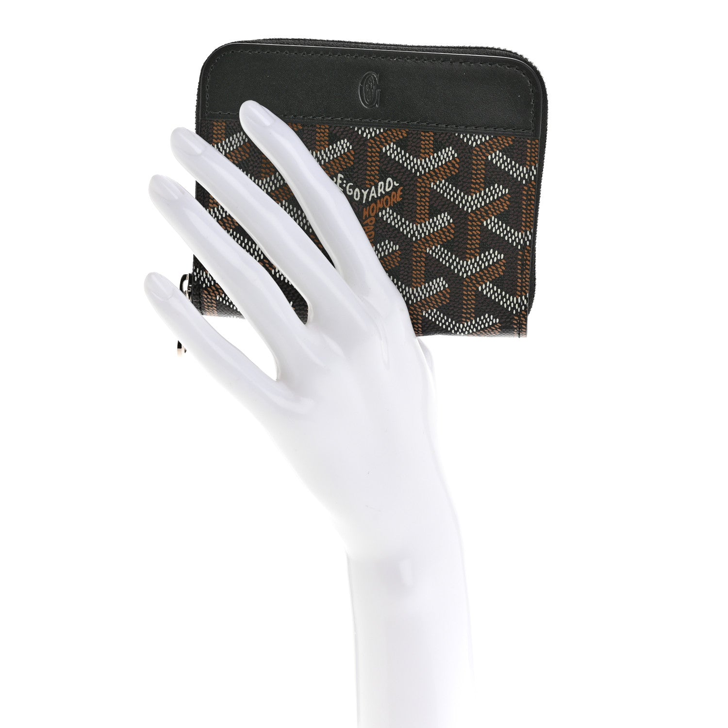 Goyard Goyardine Matignon PM Wallet Black 2 of 10