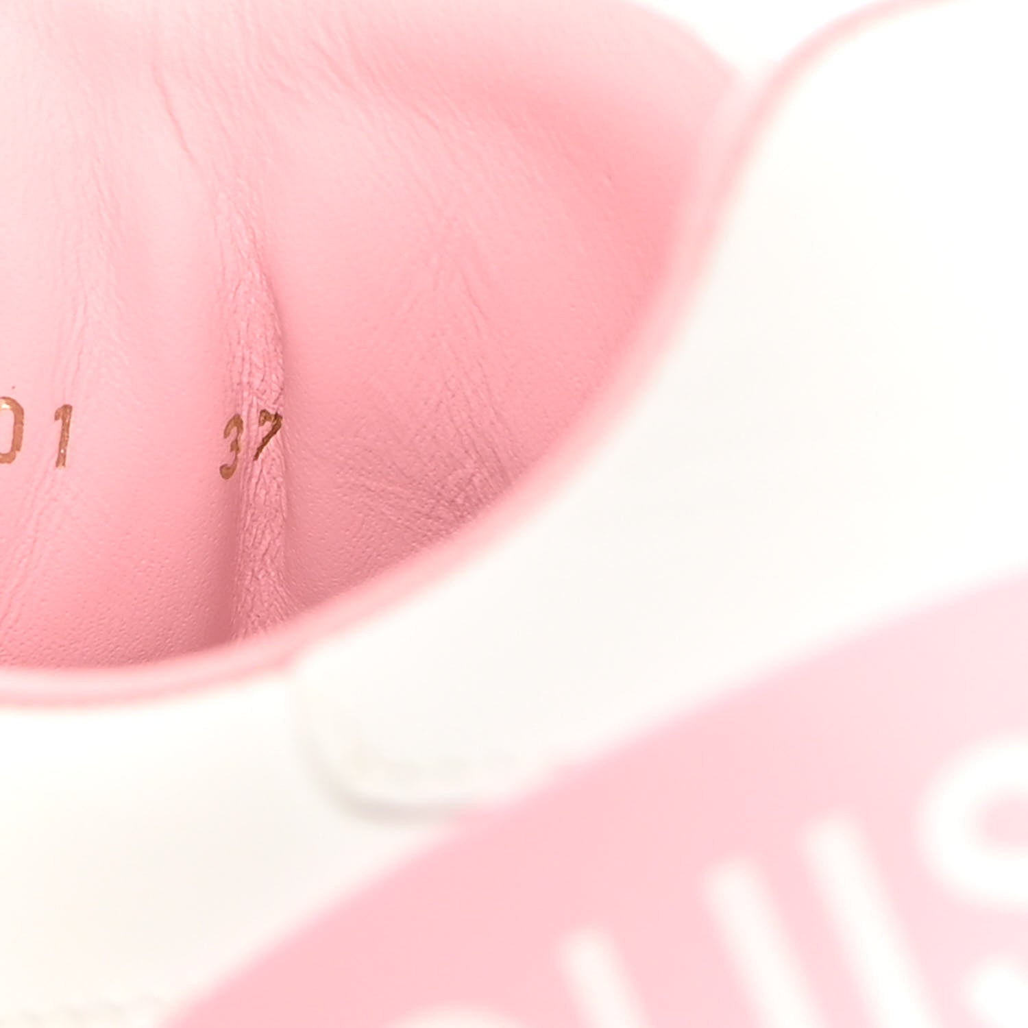 Louis Vuitton Calfskin Time Out Bow Sneakers 37 White Pink 11 of 13