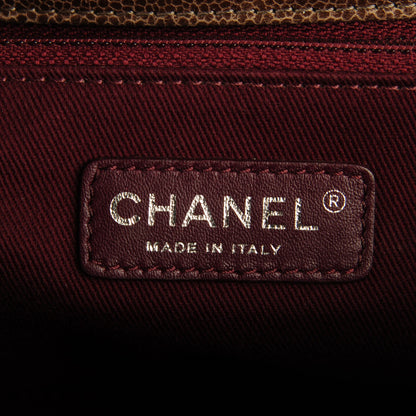 Chanel Crumpled Grained Calfskin Jumbo CC Crave Flap Beige 7 of 8