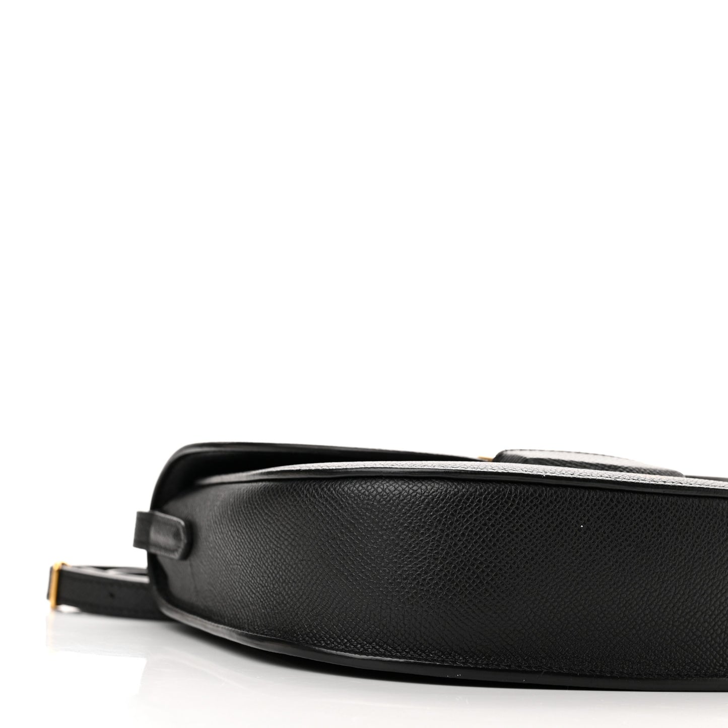 Grained Calfskin Small Trotteur Black