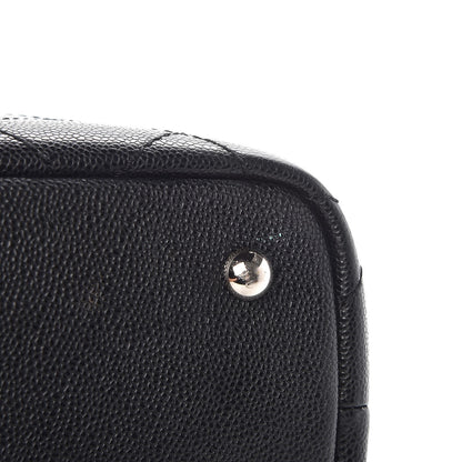 Chanel Grained Calfskin Shopping Fever Tote Black 11 of 11