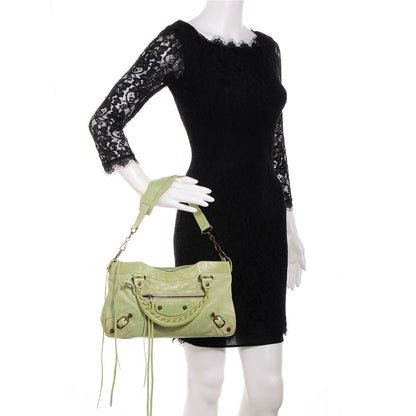 Balenciaga Chevre First Pistachio 2 of 11