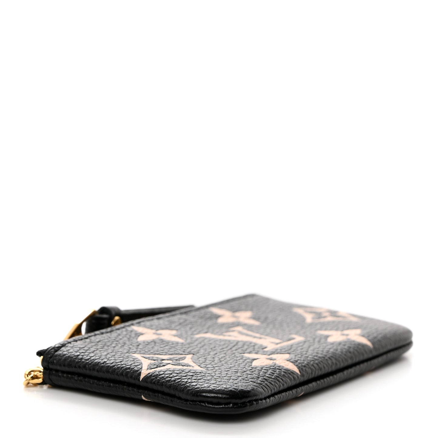 Empreinte Monogram Giant Key Pouch Black Beige