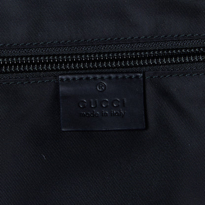 Gucci Soft GG Supreme Monogram Appia Calfskin Web Tote Backpack Beige Ebony Black 8 of 8