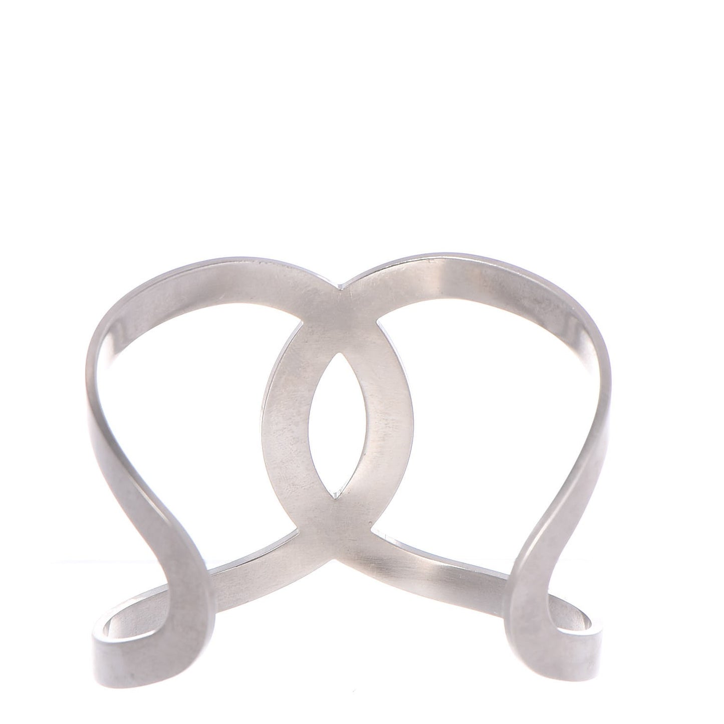 Metal CC Cuff Silver