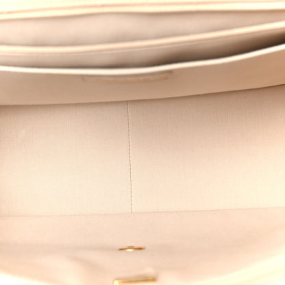 Chanel Grained Calfskin Quilted XXL Travel Flap Bag Beige 5 of 12