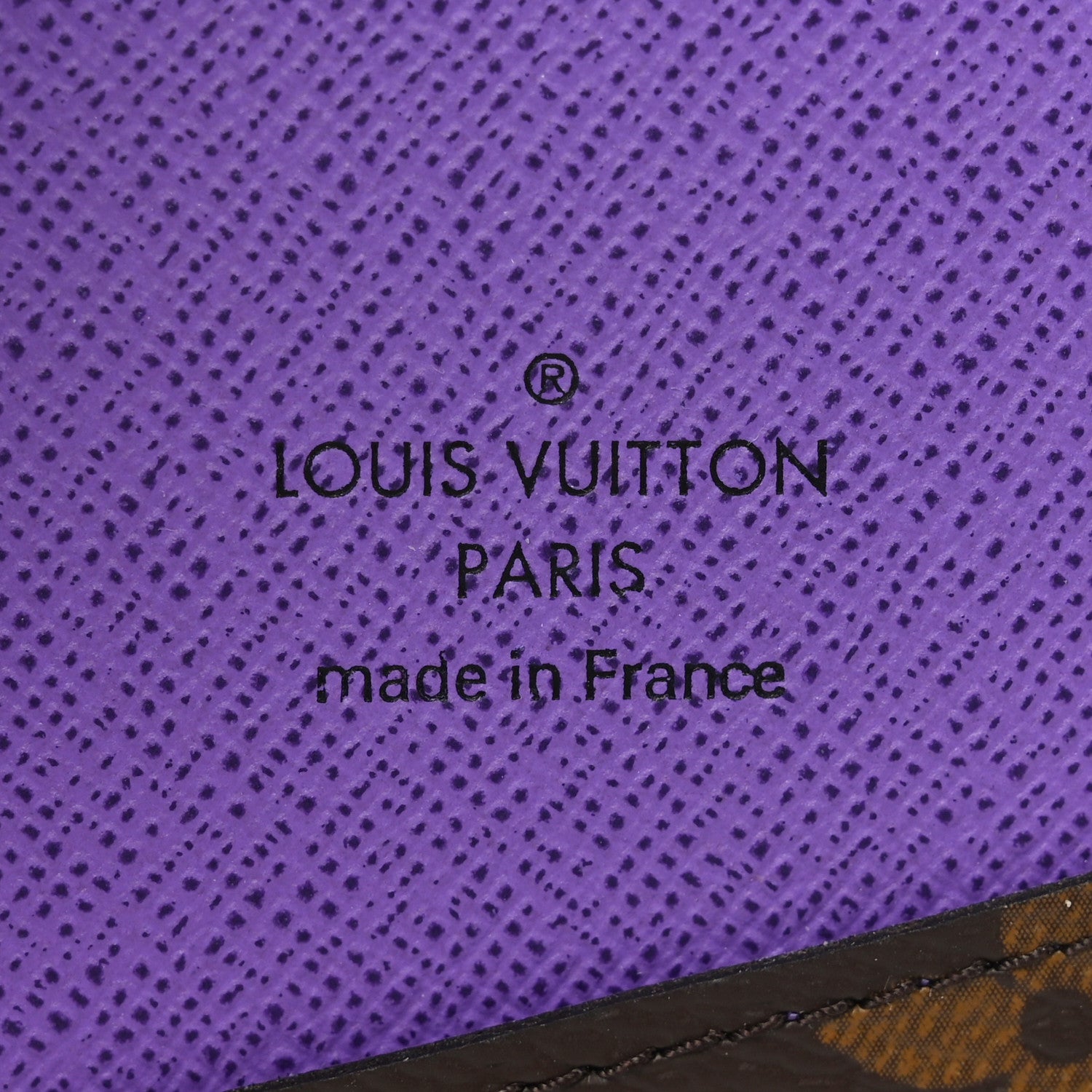Louis Vuitton Monogram Pocket Organizer NM Purple 6 of 7
