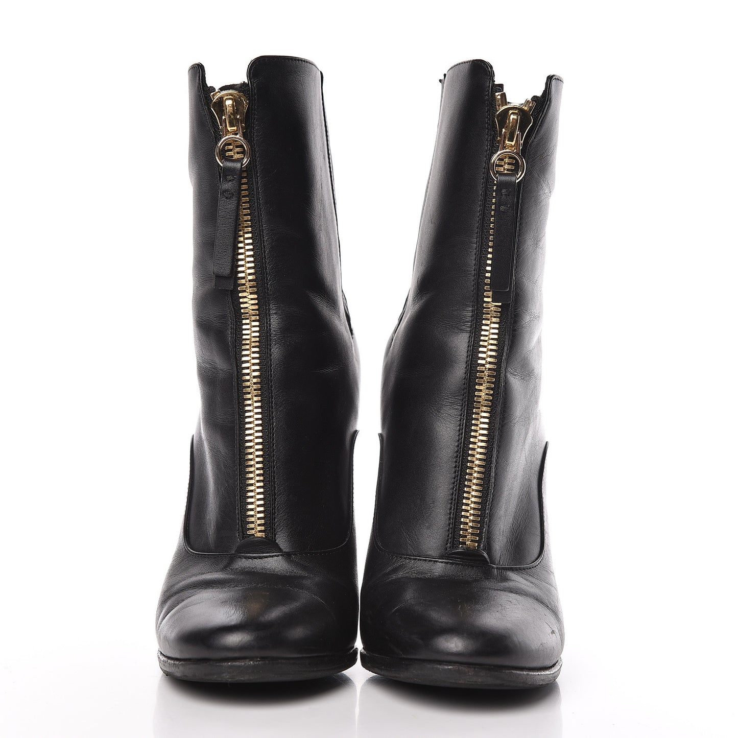 Calfskin Rebelle Boots 37 Black