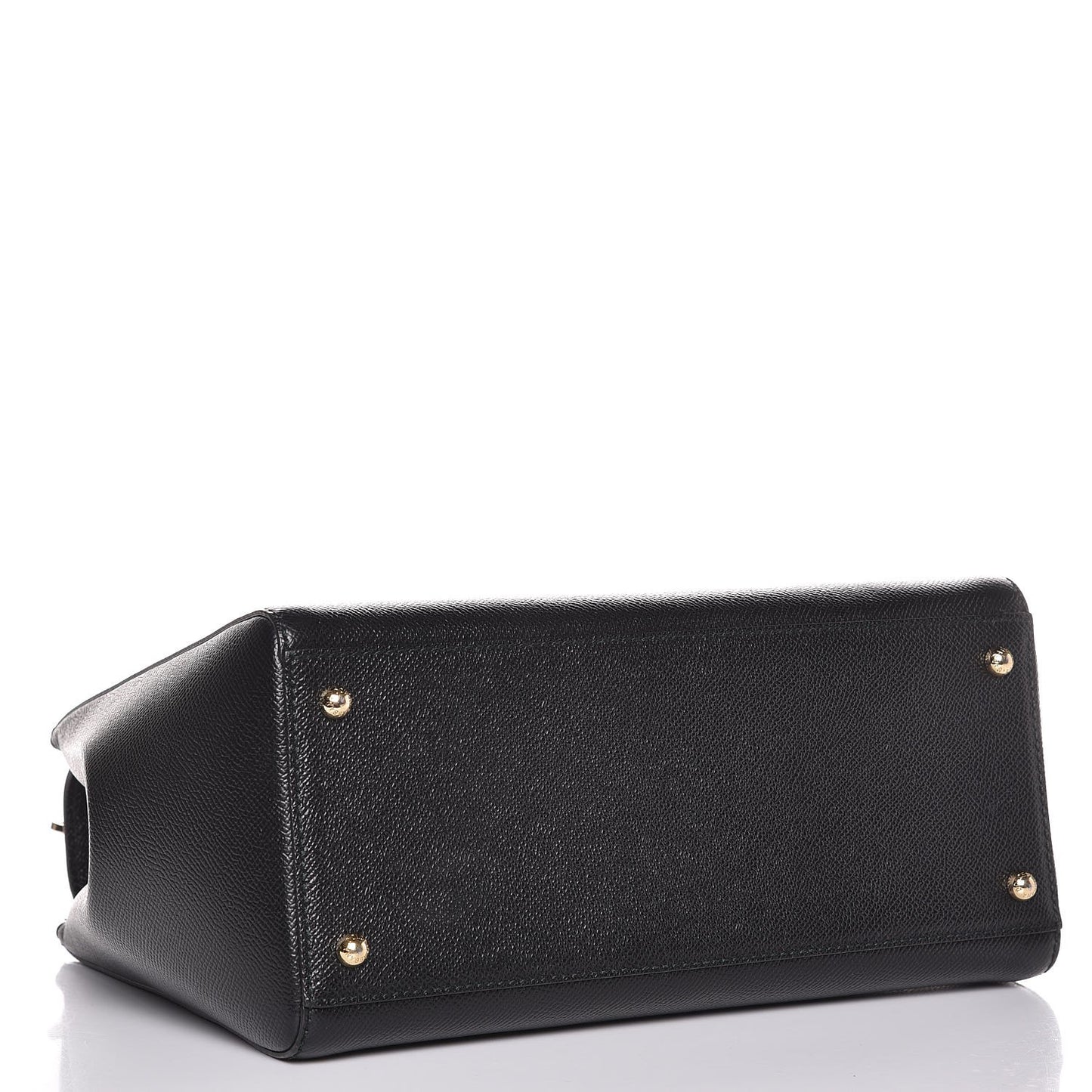 Dauphine Medium Sicily Top Handle Satchel Black