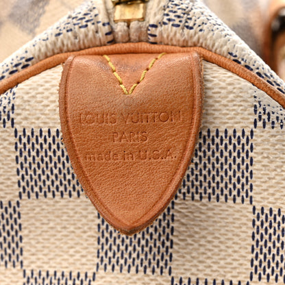 Louis Vuitton Damier Azur Speedy 25 6 of 11