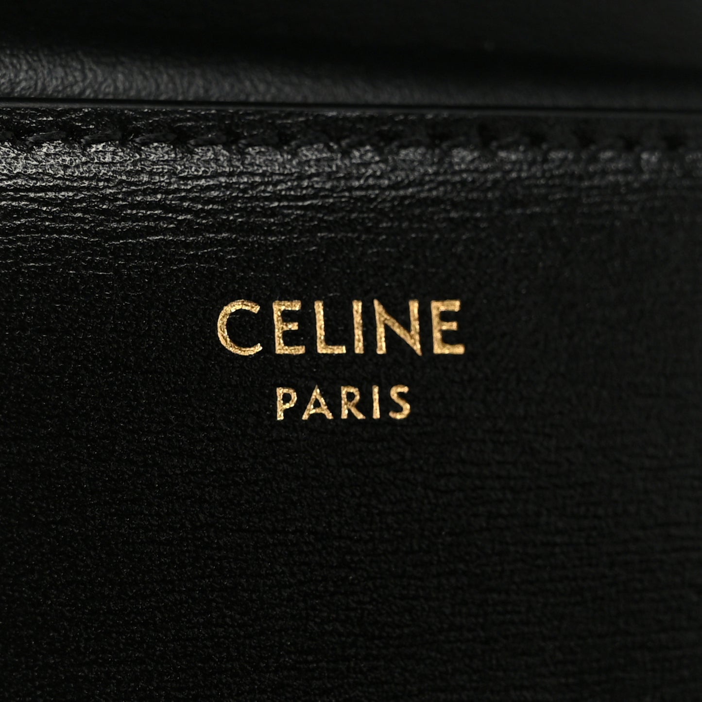 Shiny Smooth Lambskin Small Triomphe Wallet Black