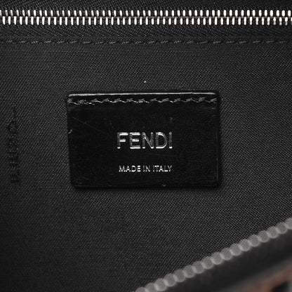 Fendi Vitello Century Bi-Color FF 1974 Embossed Belt Bag Maya Black 6 of 10
