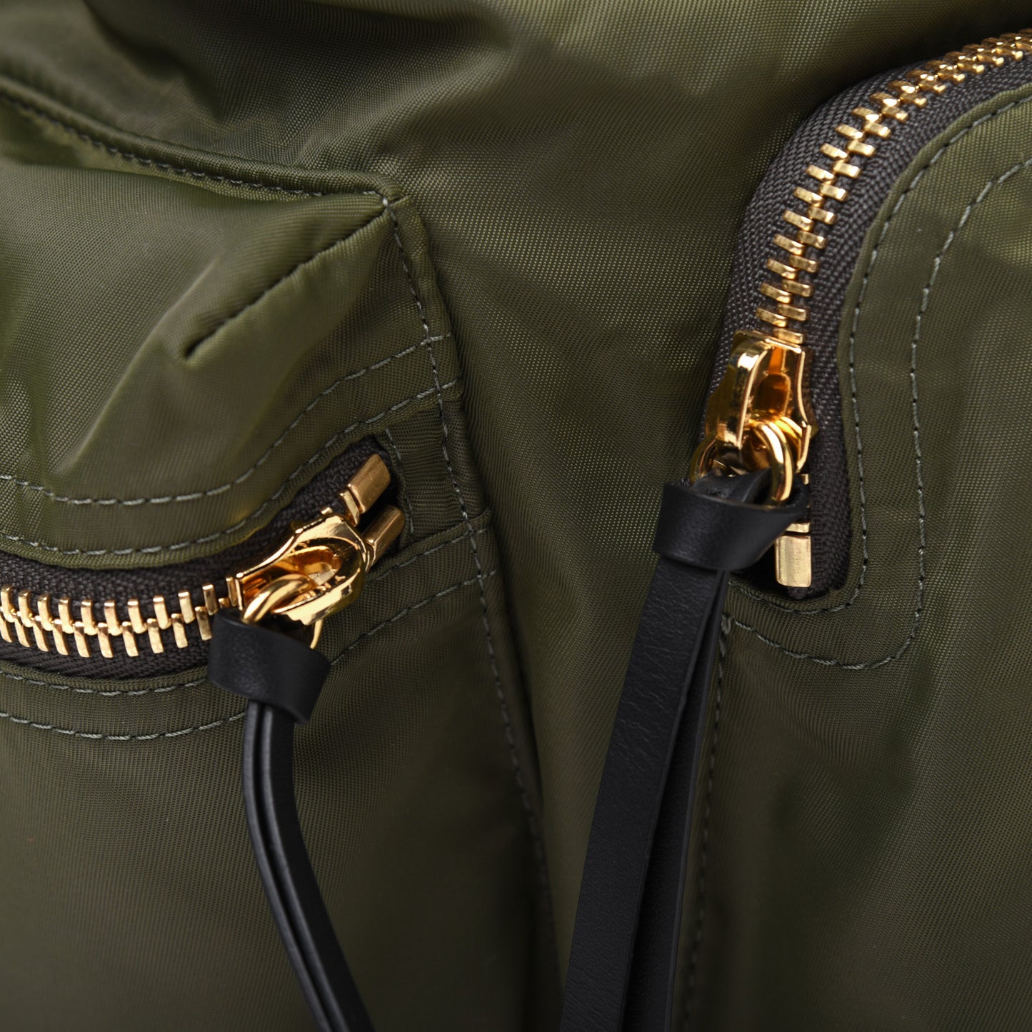 Nylon Large Rucksack Backpack Canvas Green