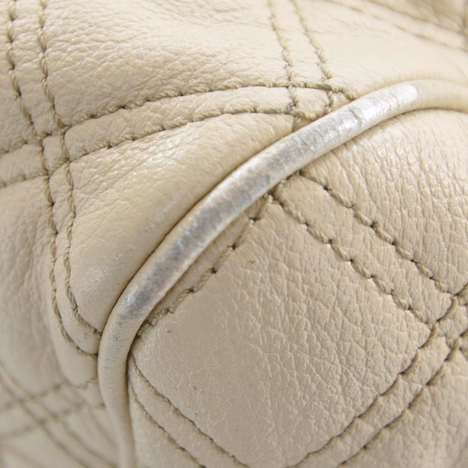 Marc Jacobs Quilted Stam Ivory 6 of 9