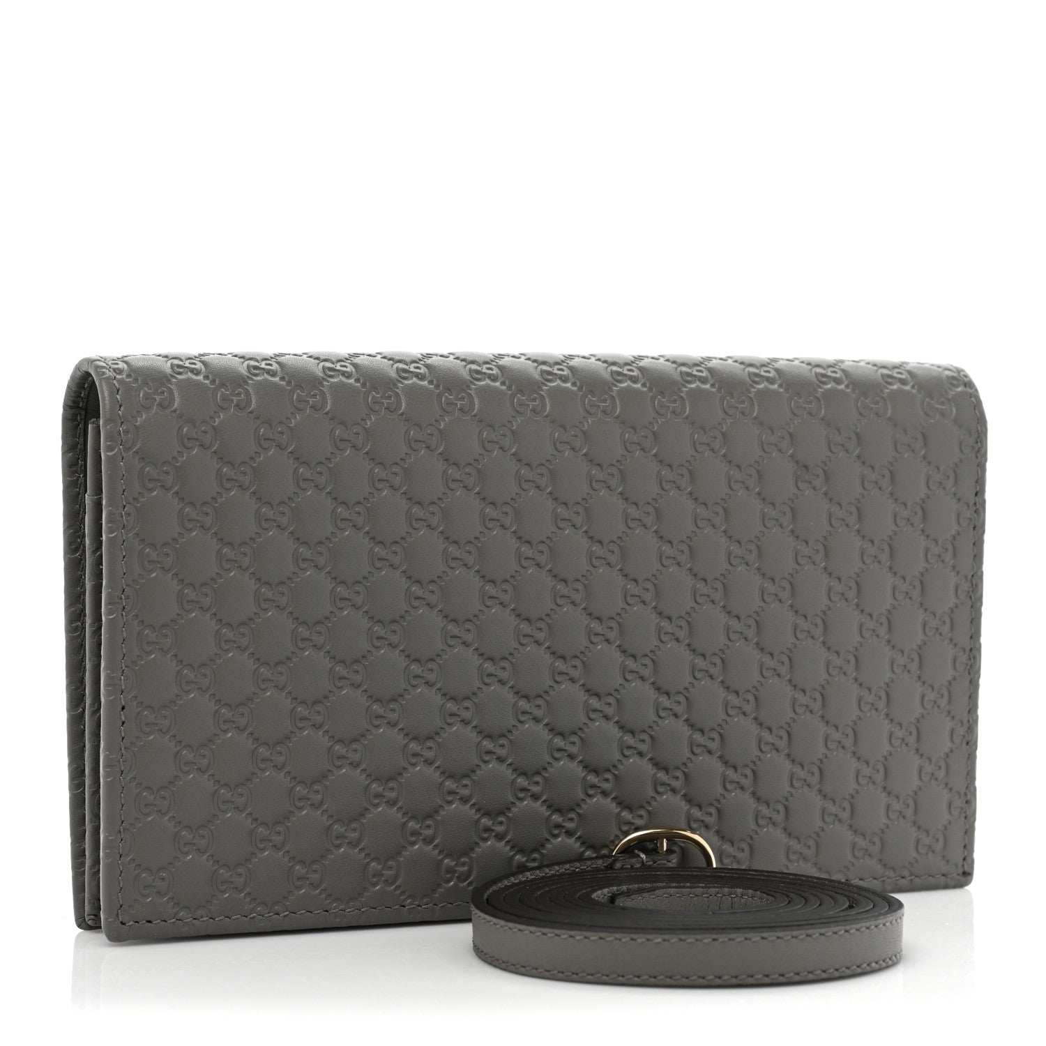 Gucci Soft Microguccissima Crossbody Wallet Loess 3 of 9