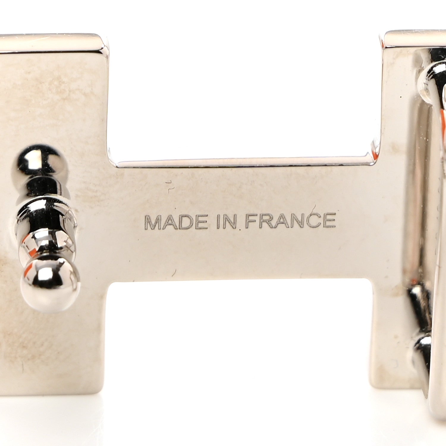 Hermes Epsom Swift 13mm H Medor Belt 70 28 White Etoupe 6 of 8