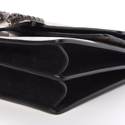 Gucci GG Supreme Monogram Medium Dionysus Shoulder Bag Black 6 of 12