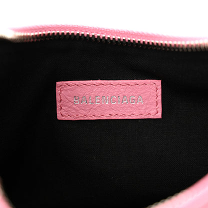 Balenciaga Agneau Arena Le Cagole Chain Shoulder Bag XS Candy Pink 6 of 10