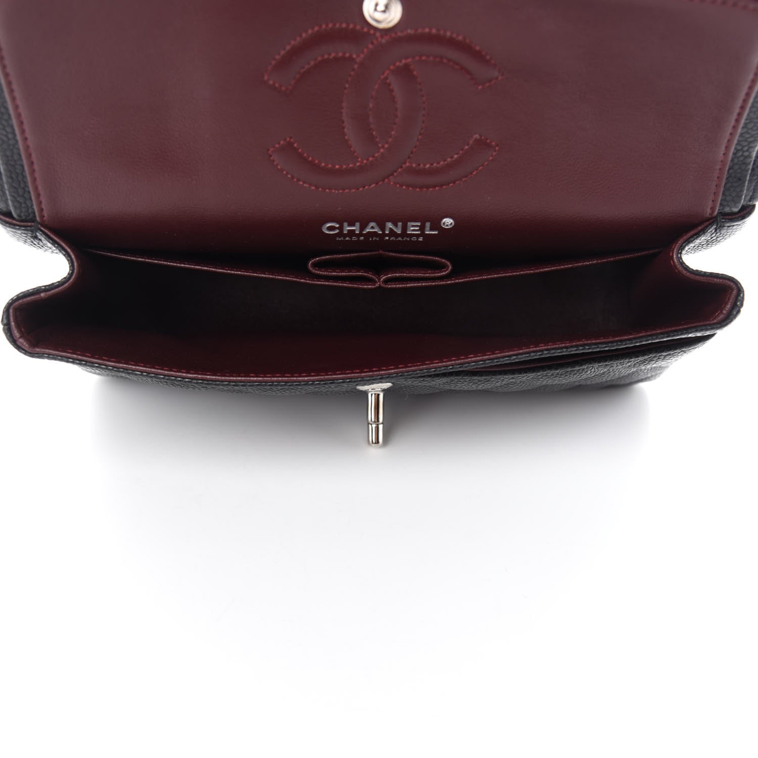 Chanel Caviar Quilted Small Double Flap Black 5 of 13