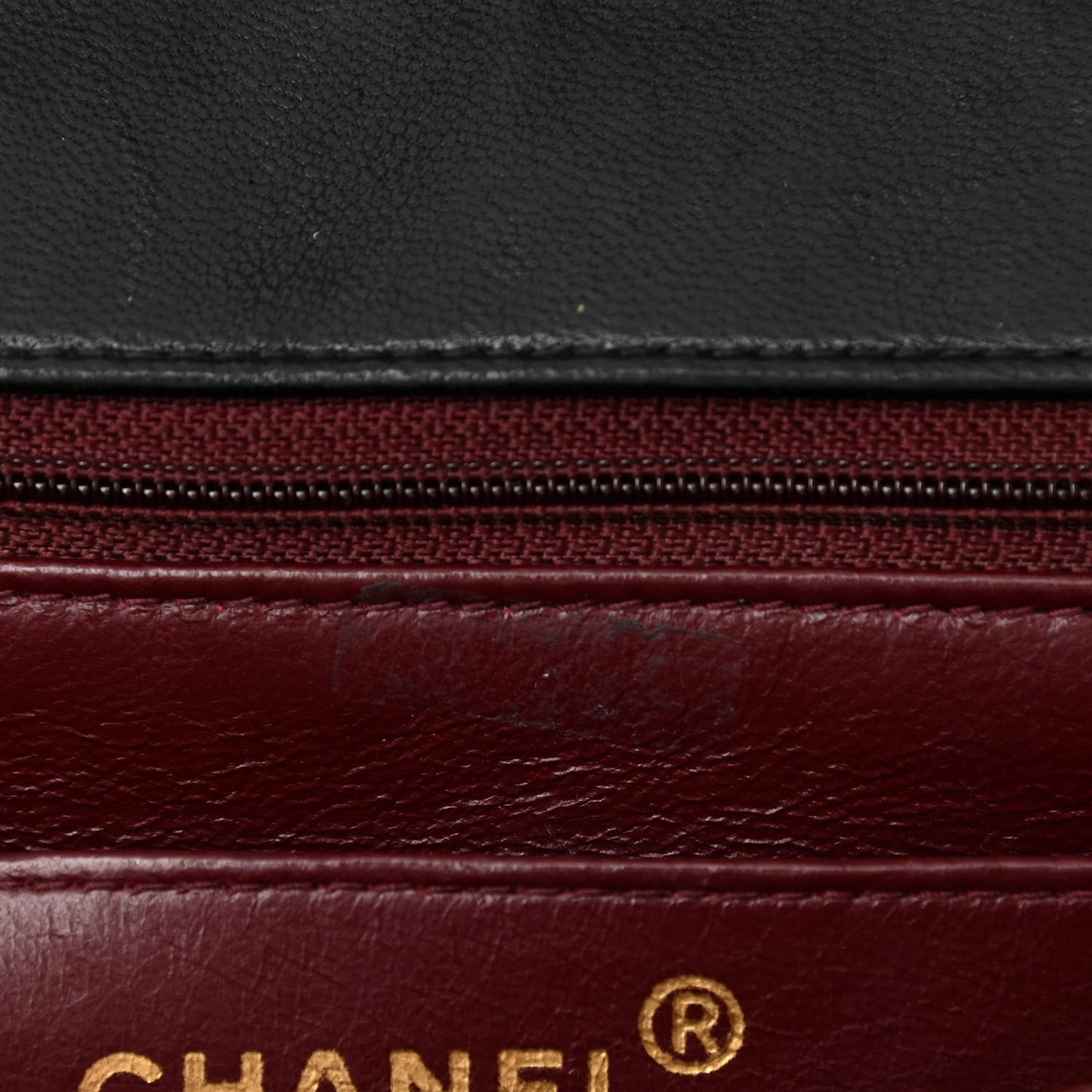 Lambskin Quilted Small Single Flap Black